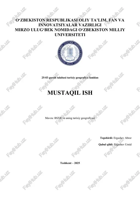 buxoro xalq sovet respublikasi — DOCX