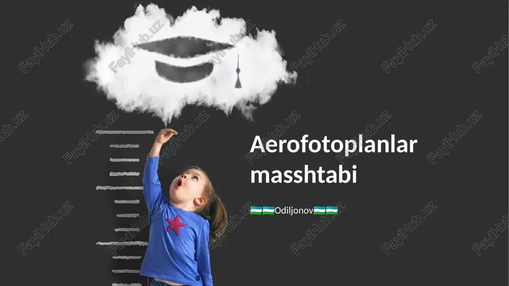 aerofotoplanlar masshtabi — PPTX