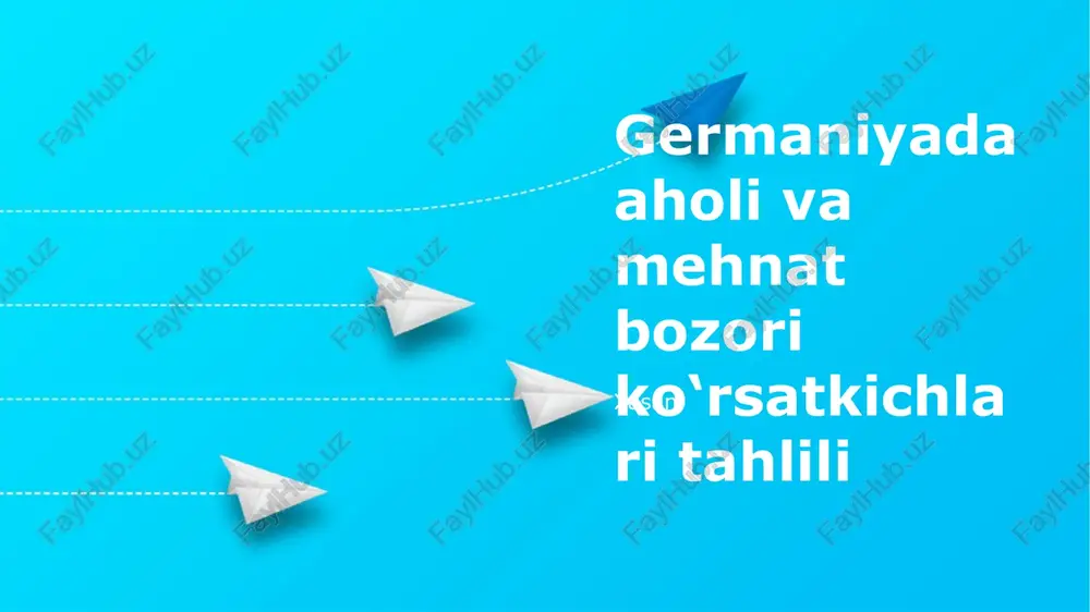 ko'nikmalar bo'shliqlari va kelajakdagi ishchi kuchiga bo'lgan ehtiyojlar — PPTX