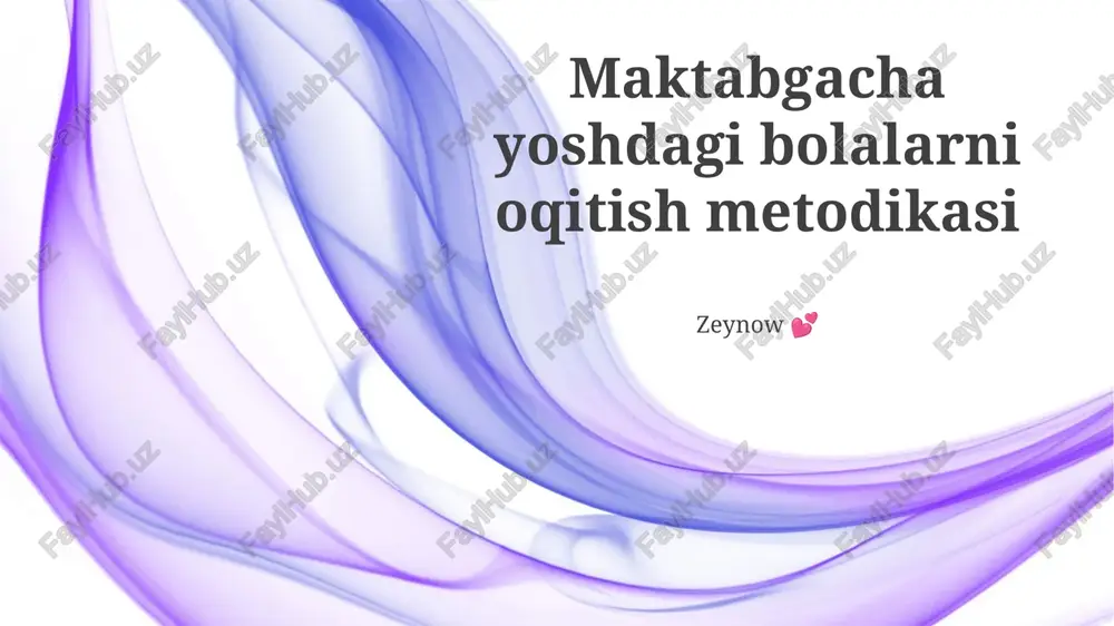 o'yin orqali o'rganish — PPTX