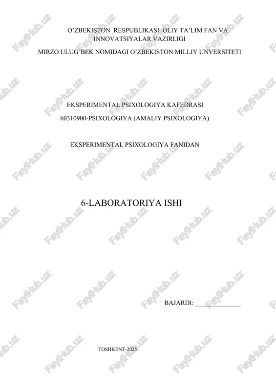 bourdon testi (korrektura testi) — DOCX