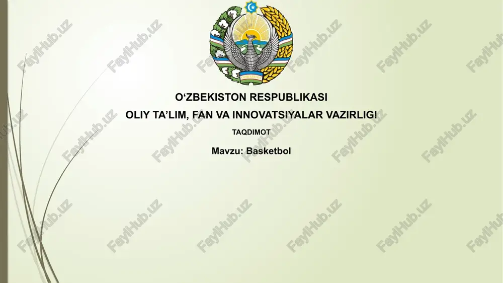basketbol — PPTX
