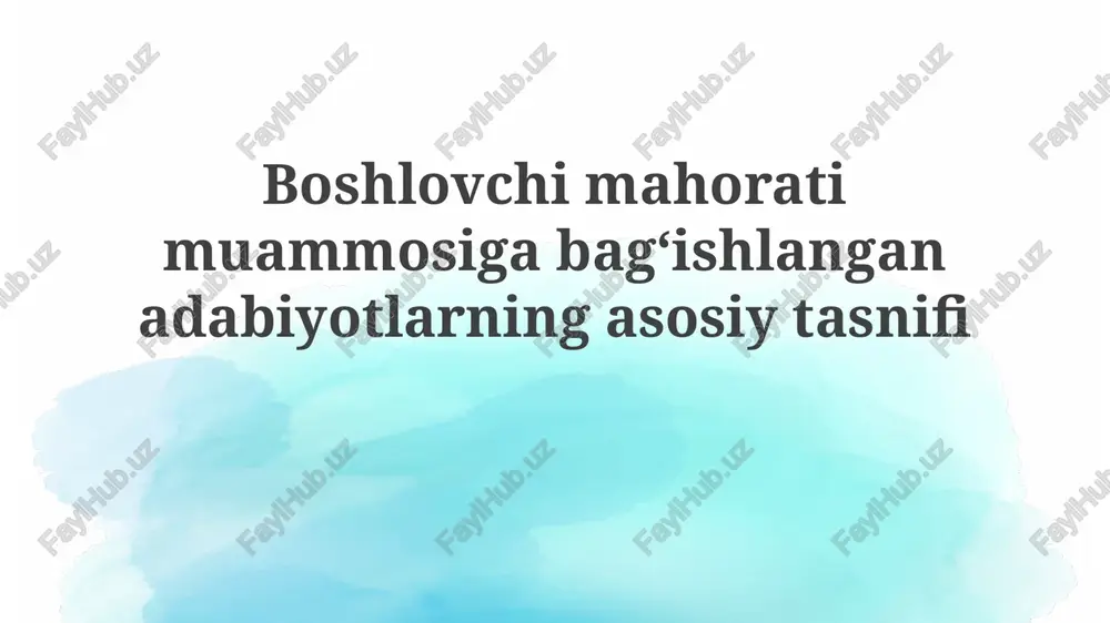 tarixiy asoslar va nazariy modellar — PPTX