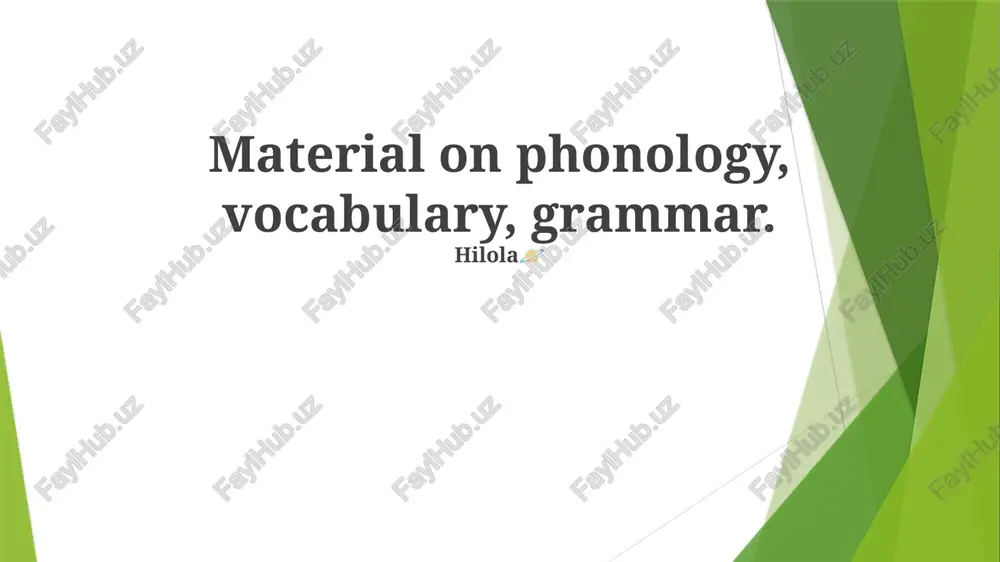 hilola — PPTX