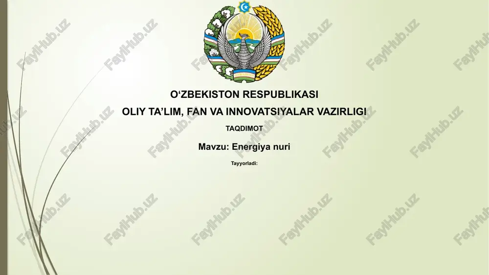 energiyanuri — PPTX