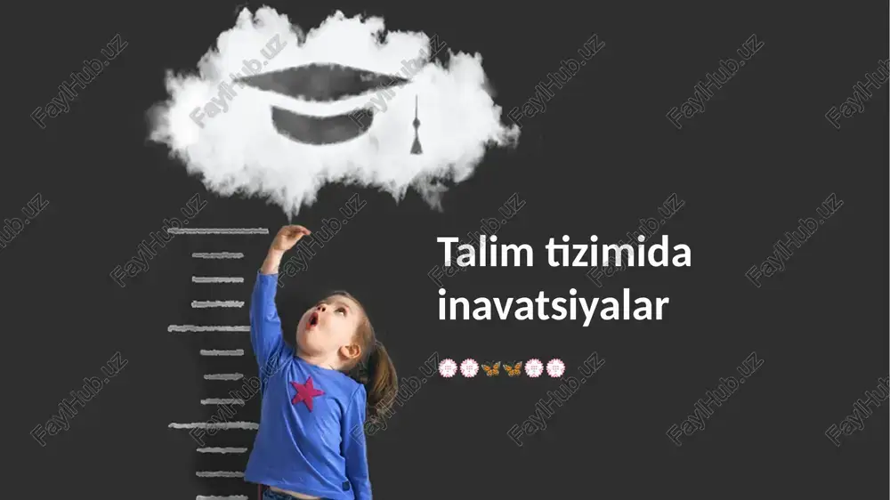 talim tizimida inavatsiyalar — PPTX