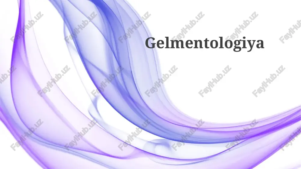 gelmentologiya — PPTX