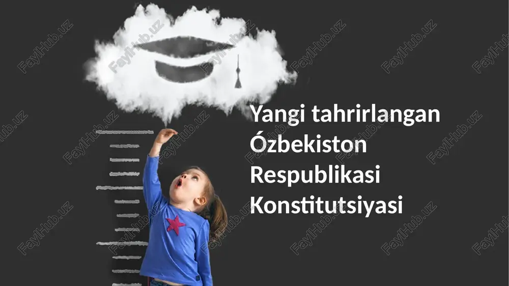 ózbekiston respublikasi konstitutsiyasi — PPTX