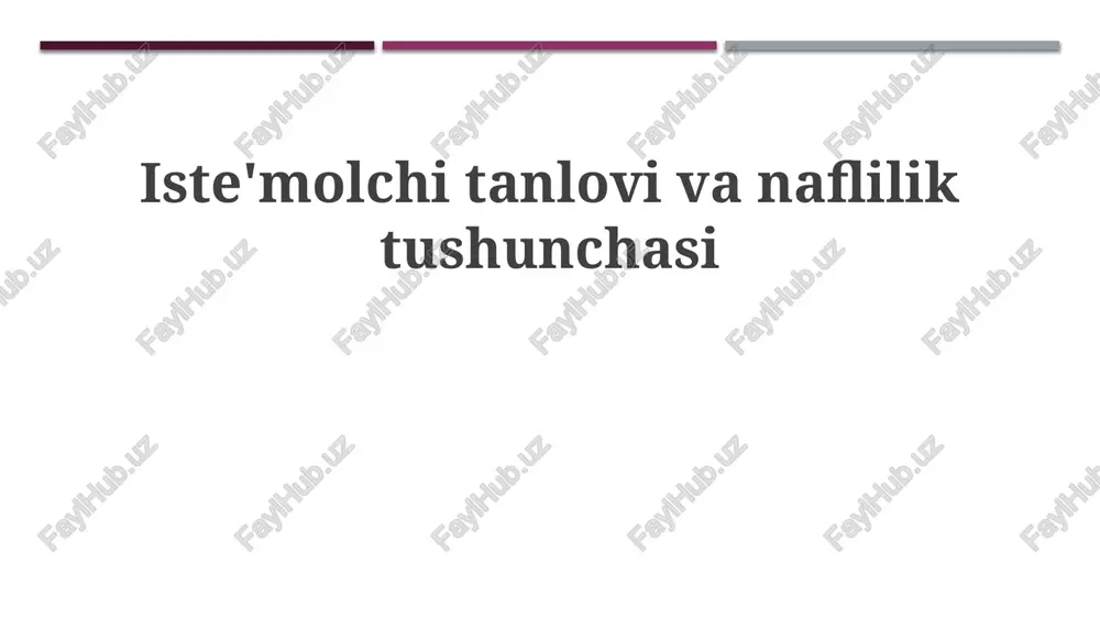 iste'molchitanlovivanafliliktushunchasi — PPTX