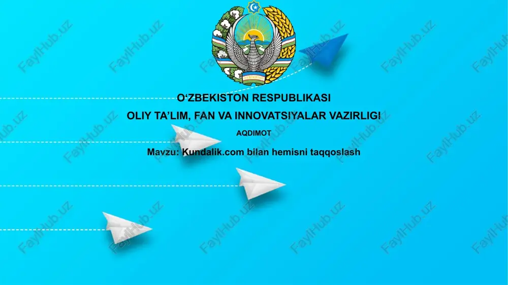 kundalik.com va hemis — PPTX