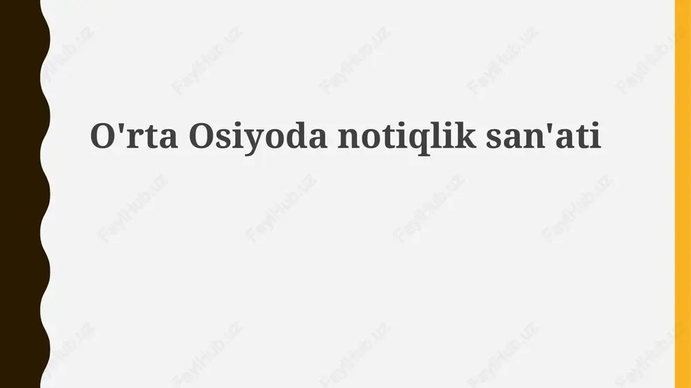 o'rtaosiyodanotiqliksan'ati — PPTX