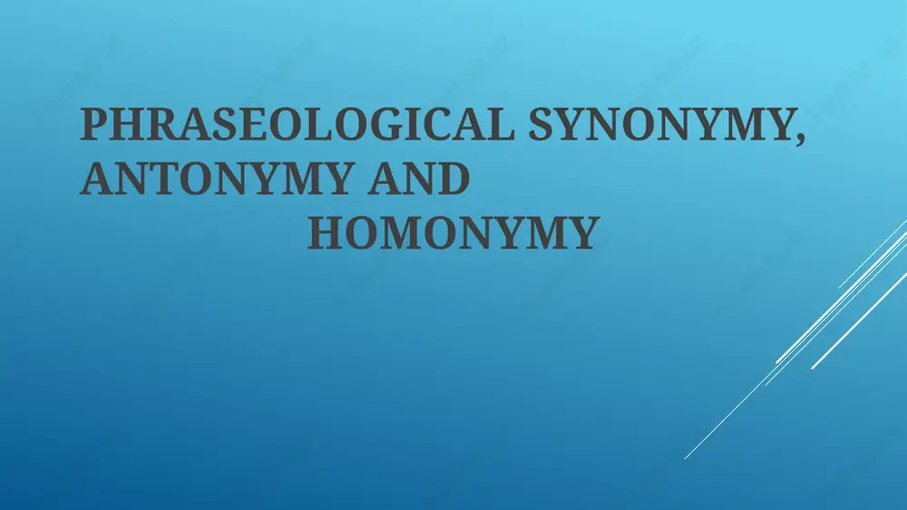 phraseological units — PPTX