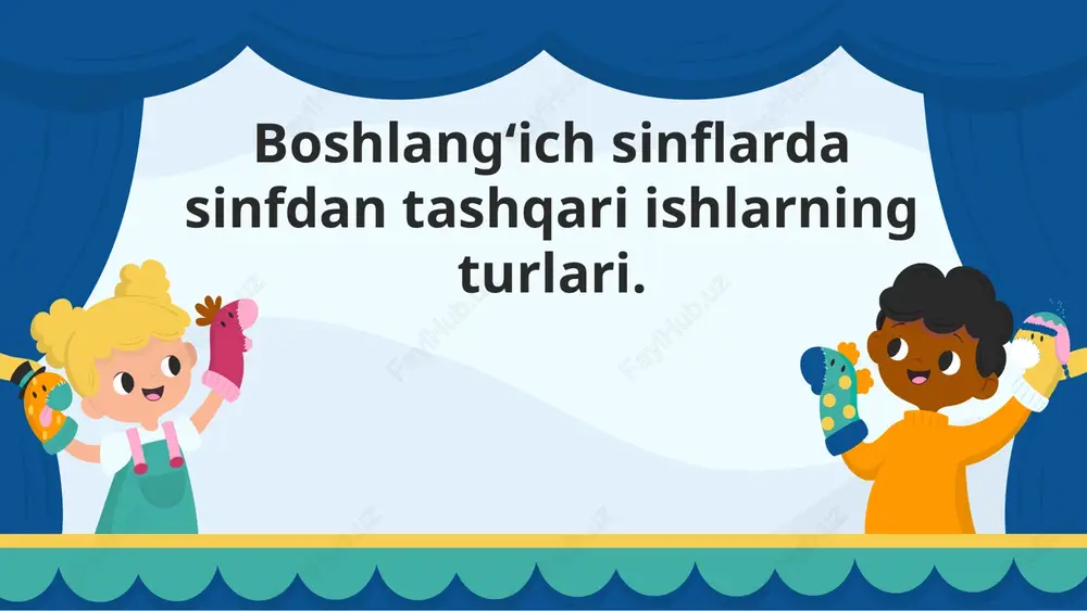 boshlang‘ich sinflardasinfdantashqari ishlarningturlari — PPTX