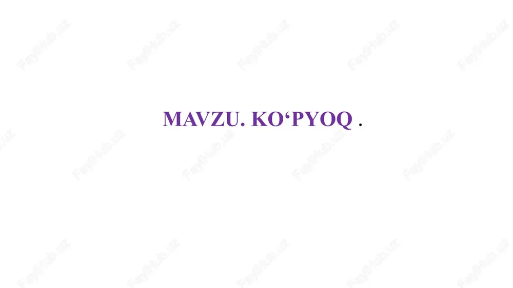 fazoviy figuralar hajmi — PPTX