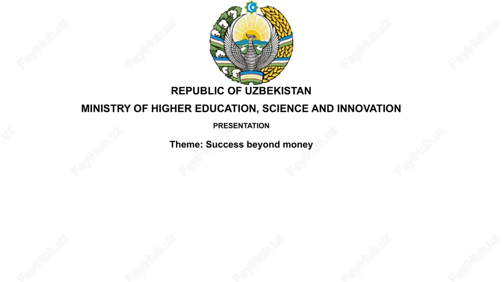 redefining success — PPTX