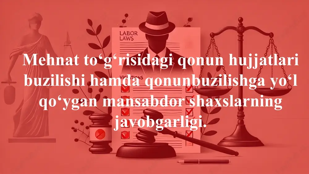 mehnat qonunchiligining buzilishi — PPTX