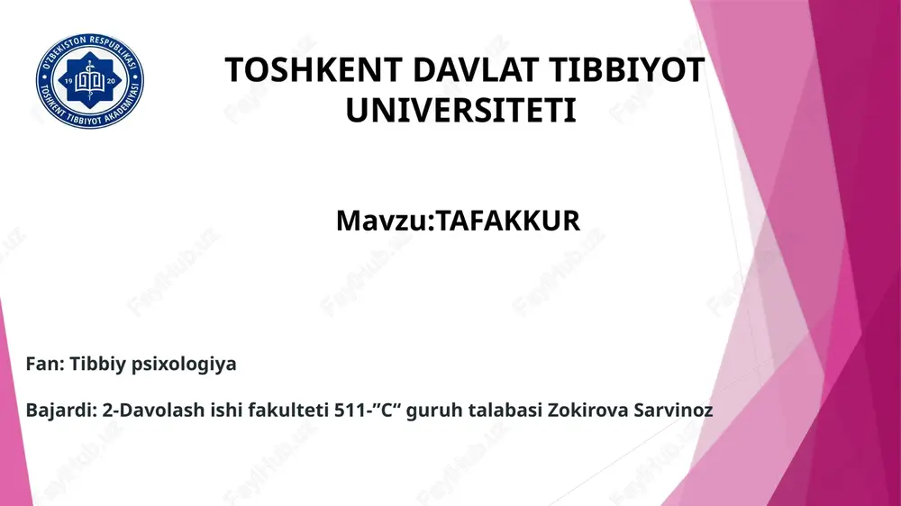 tafakkur — PPTX
