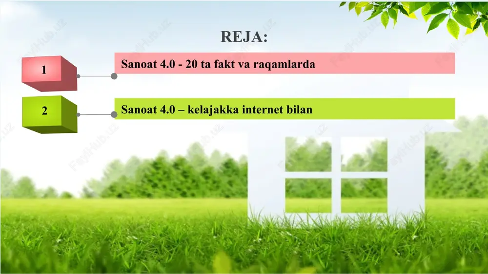 sanoat 4.0 - 20 ta fakt va raqamlarda — PPTX