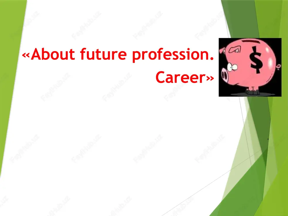 about future profession — PPTX