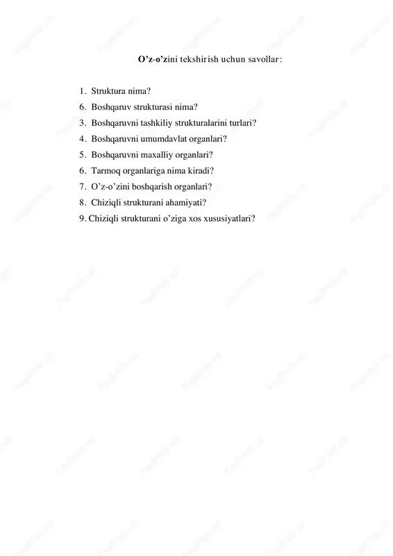boshqaruv tizimlari — PDF