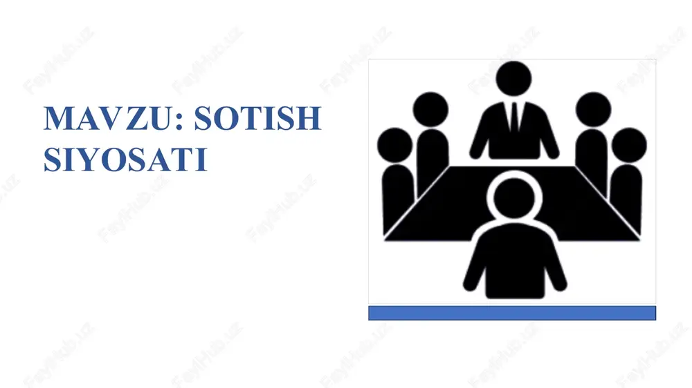 sotish siyosati — PPT