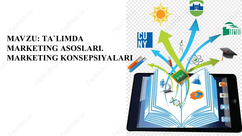 ta`limda marketing asoslari — PPT
