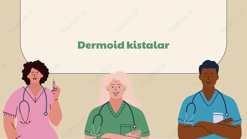 dermoid kistalar — PPTX