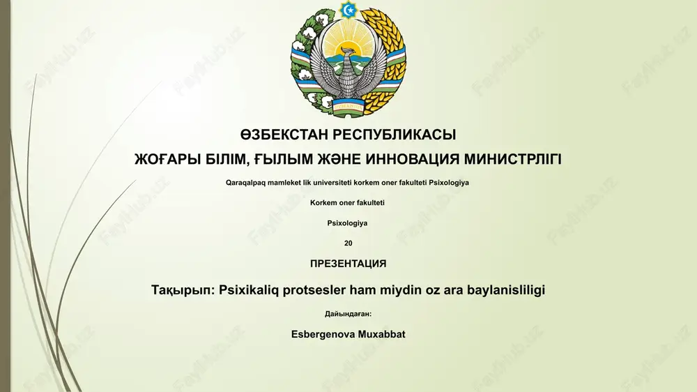 psixologiya — PPTX