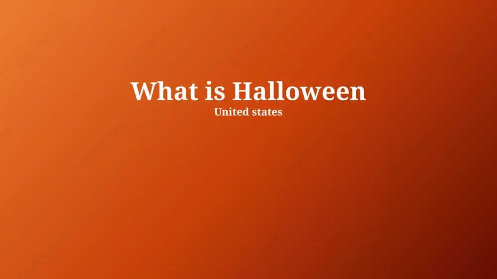 origins and evolution of halloween — PPTX