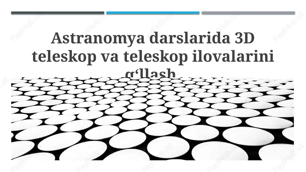 3d teleskoplar — PPTX