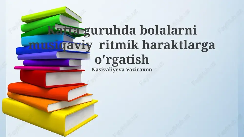 musiqa va ritmika — PPTX