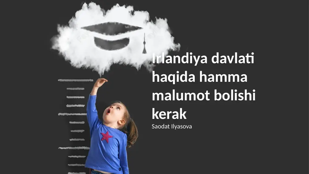 irlandiya davlati haqida hamma malumot bolishi kerak — PPTX