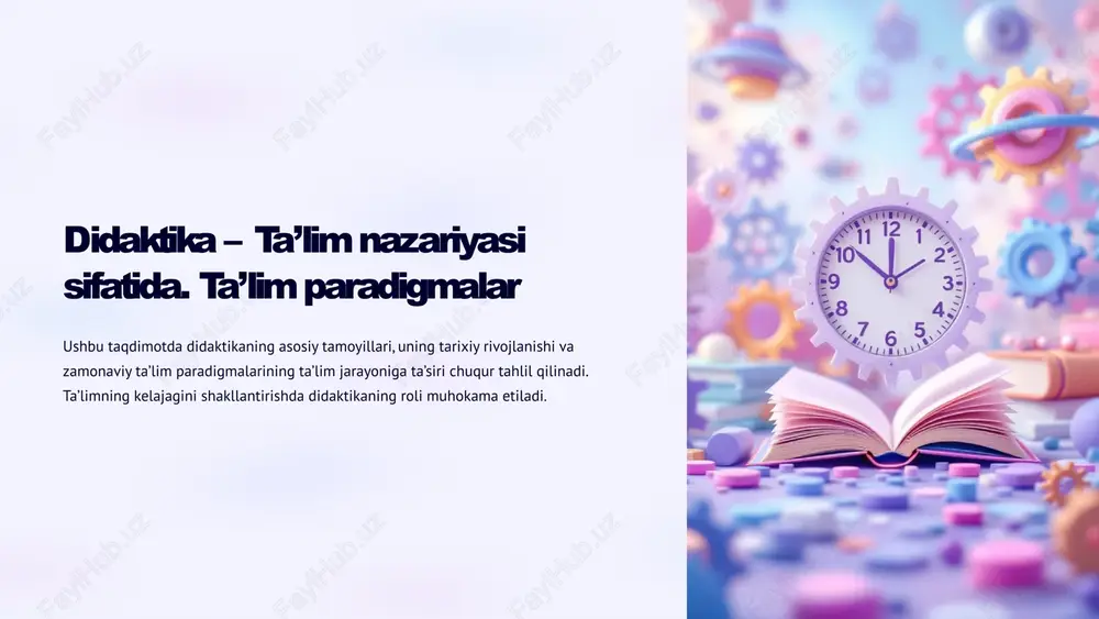 didaktika — PPTX