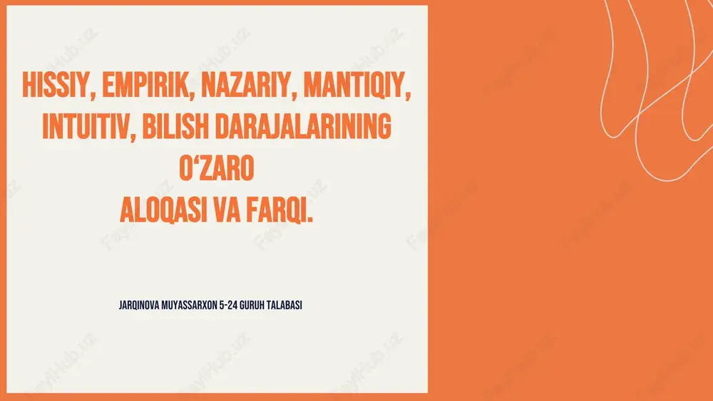 jarqinova muyassarxon — PDF