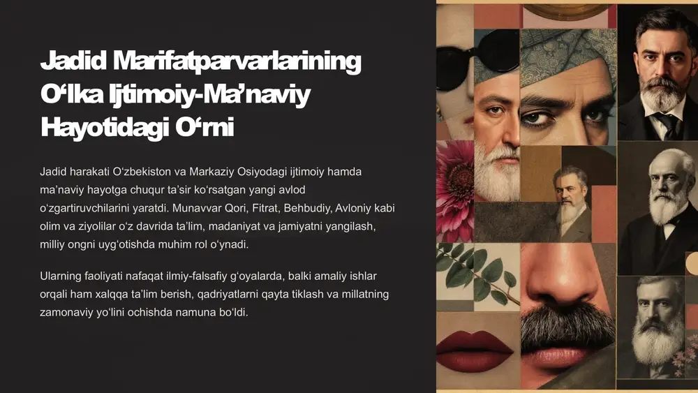 o‘zbekiston va markaziy osiyo jamiyati — PPTX