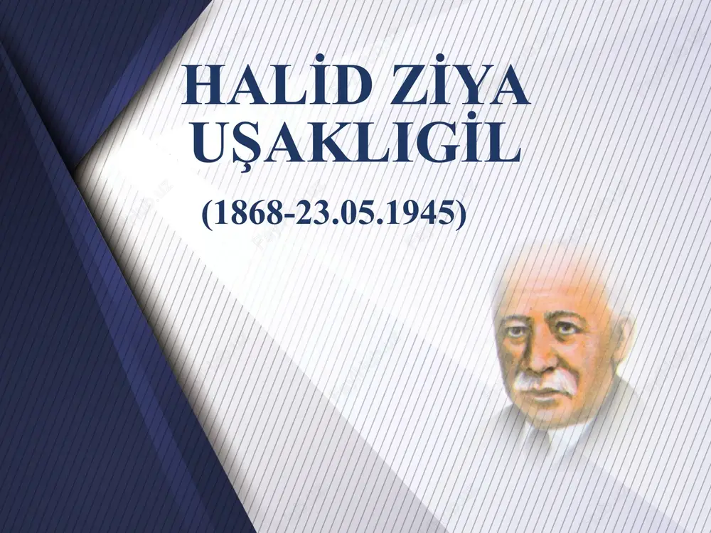 halid ziya uşaklıgil — PPTX