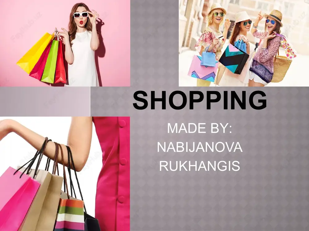 shopping — PPTX