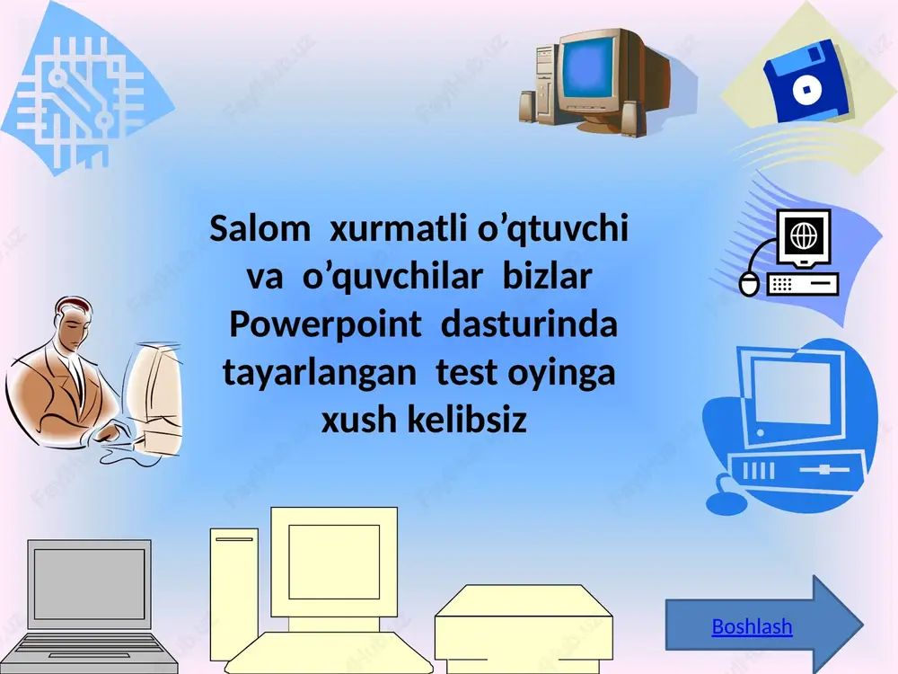 powerpoint dasturi — PPTX