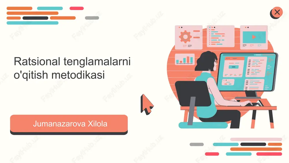 ratsionaltenglamalarnio'qitishmetodikasi — PPTX