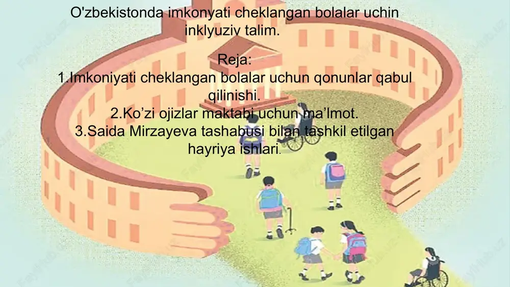 inklyuziv ta'lim rejasi — PPTX