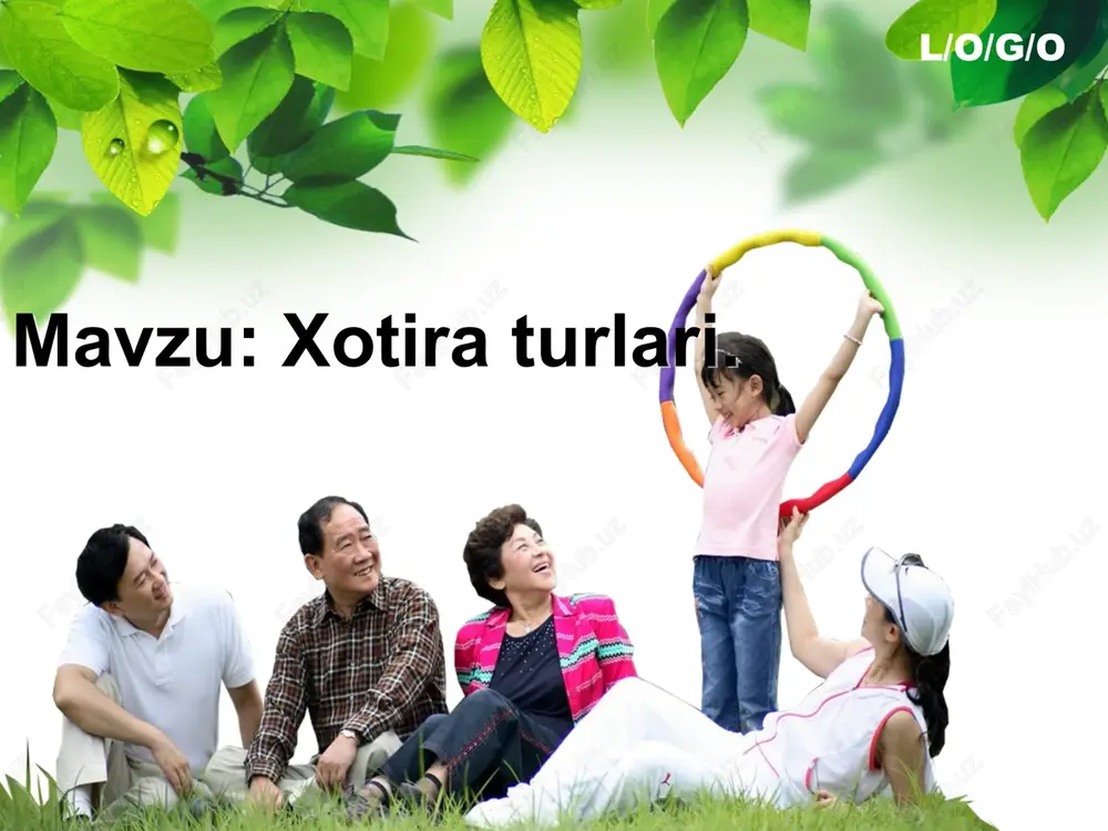 xotiraturlari — PPTX