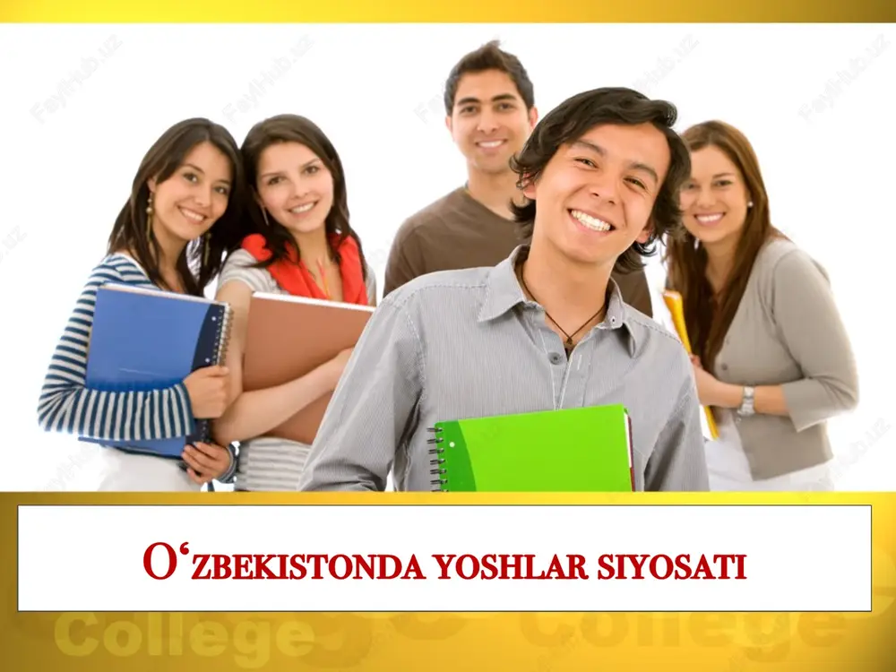 yoshlar ittifoqi — PPTX