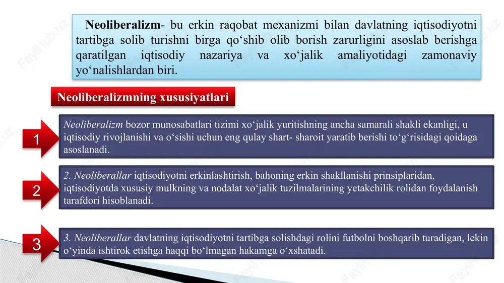 neoliberalizm — PPTX