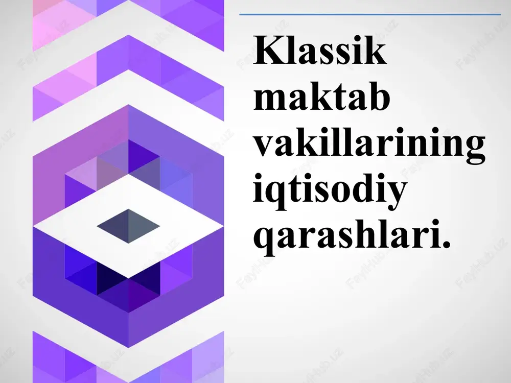 manufaktura davri — PPTX