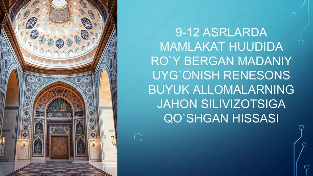 tib qonunlari — PPTX