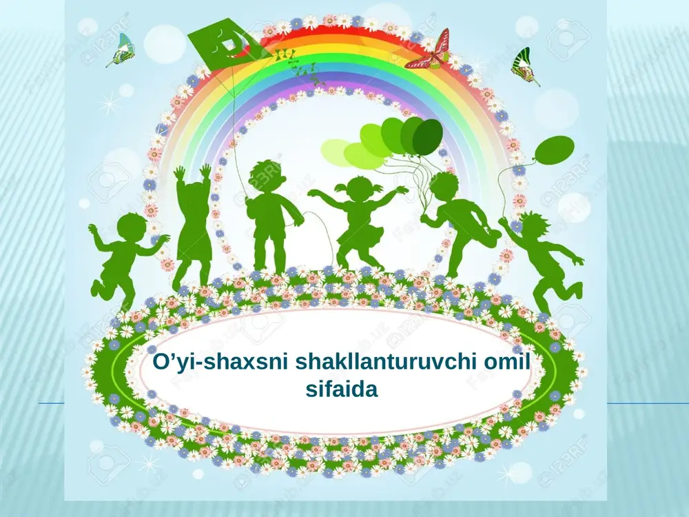 o’yi-shaxsnishakllanturuvchiomilsifaida — PPTX