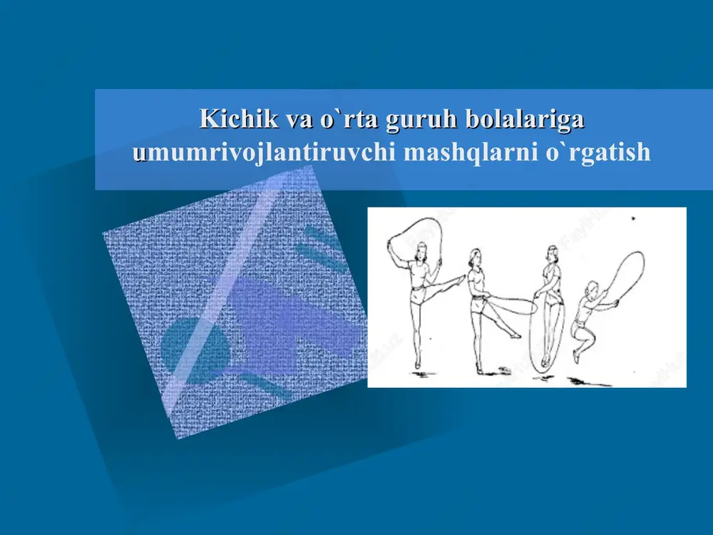 umumrivojlantiruvchi mashqlar — PPT