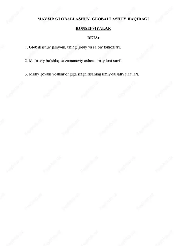 globallashuv — DOCX
