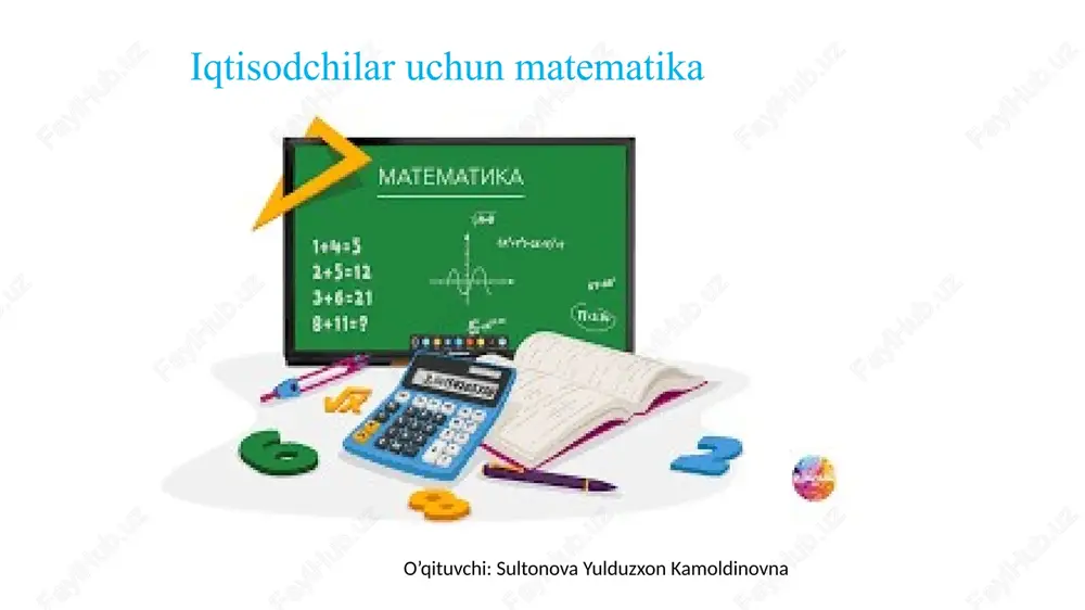 bozoriqtisodiyoti — PPTX
