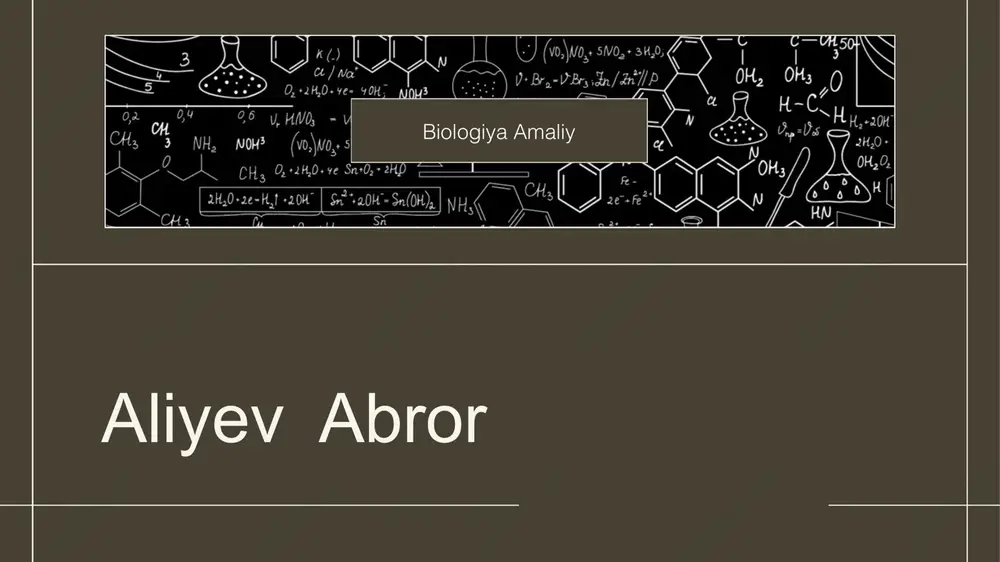 xromatografiya — PPTX